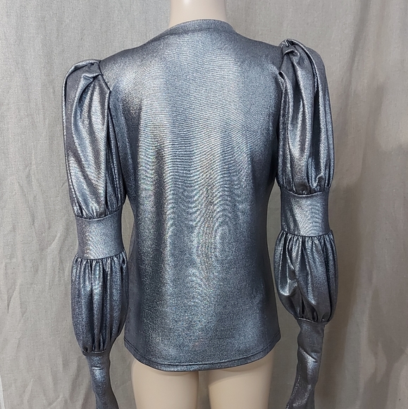 STYLE MAFIA blouse size small Long sleeves color - Picture 16 of 16